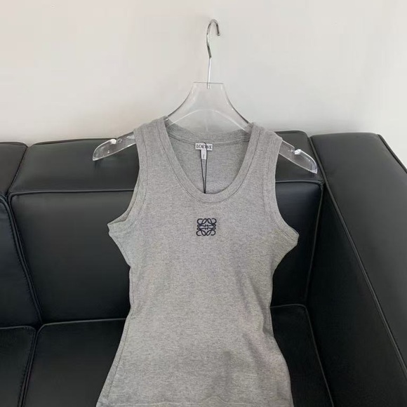 Loewe Tops - Loewe Women’s Gray Tank Top